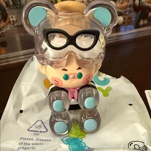 Authentic Pino Jelly “ Mouse Rice Jar”Popmart (box torn in back)